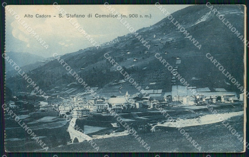 Belluno Santo Stefano di Comelico Alto Cadore cartolina VK4111 – fronte