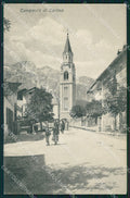 Belluno Cortina d'Ampezzo Campanile cartolina VK4114 – fronte