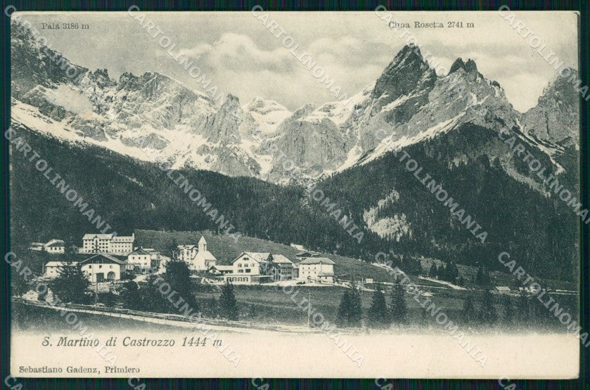 Trento Primiero San Martino di Castrozza cartolina VK4116 – fronte