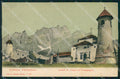 Belluno Cortina d'Ampezzo Castello di Zanna Pomagagnon cartolina VK4118 – fronte