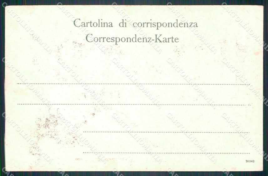 Belluno Cortina d'Ampezzo Castello di Zanna Pomagagnon cartolina VK4118 – retro