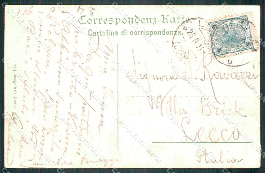 Belluno Cortina d'Ampezzo Monte Tofana cartolina VK4120 – retro