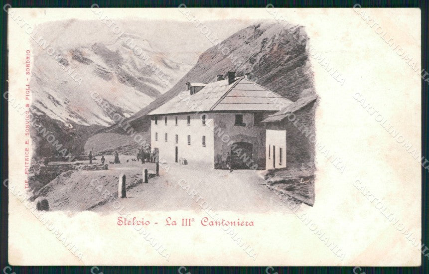 Sondrio Stelvio III Cantoniera di cartolina VK4158 – fronte