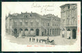 Alessandria Acqui Terme Piazza Vittorio Emanuele II Carrozza cartolina VK4180 – fronte