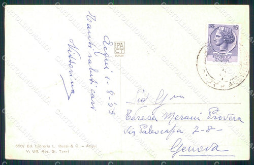 Alessandria Acqui Terme Stazione cartolina VK4194 – retro