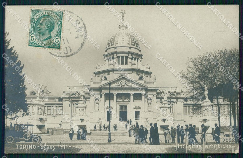 Torino città Esposizione 1911 Industrie Artistiche Foto cartolina VK4203 – fronte