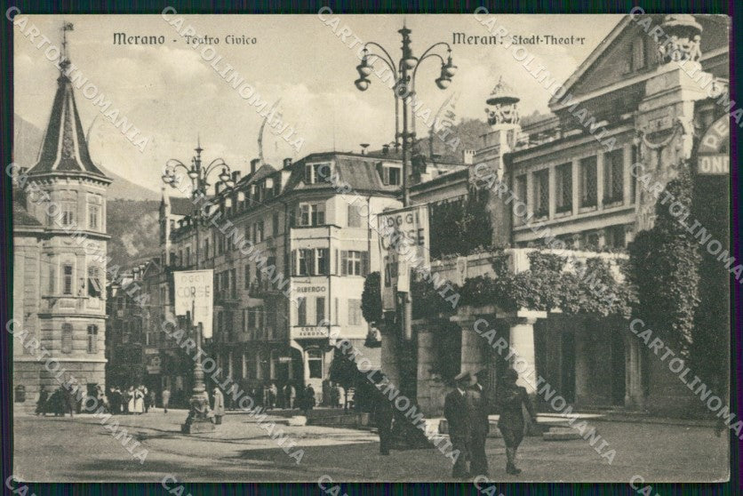 Bolzano Merano Teatro Civico cartolina VK4204 – fronte