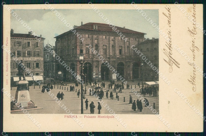 Parma città Palazzo Municipale cartolina VK4234 – fronte