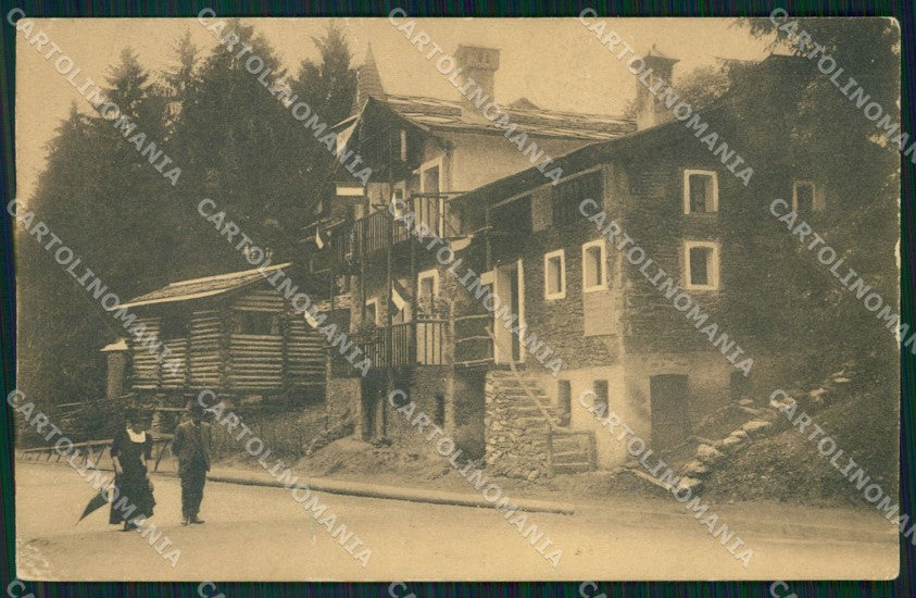 Torino Villaggio Alpino RIPARATA cartolina VK4247 – fronte
