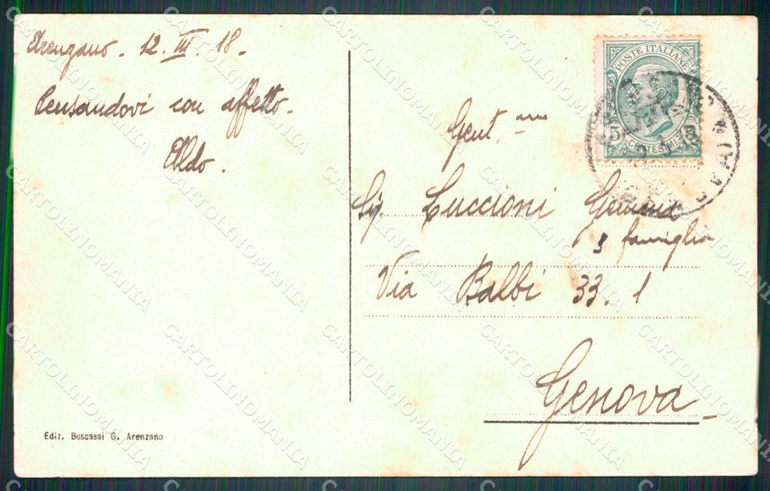 Genova Arenzano Grand Hotel cartolina VK4259 – retro