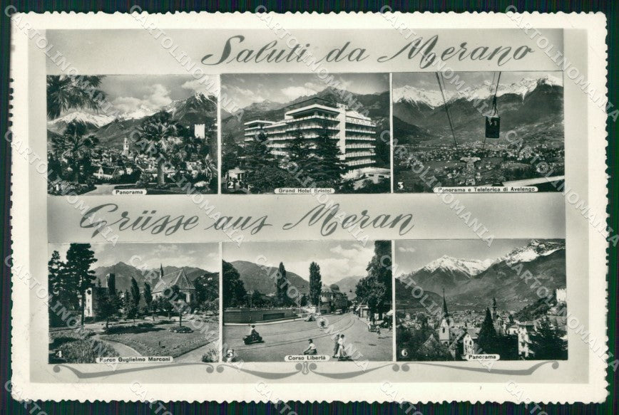 Bolzano Merano Saluti da Foto cartolina VK4266 – fronte