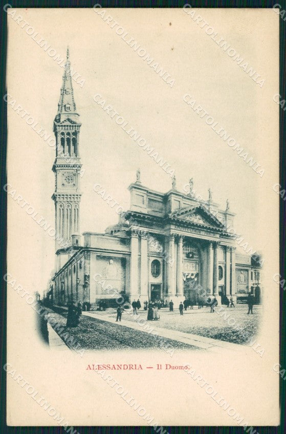 Alessandria città Duomo cartolina VK4280 – fronte