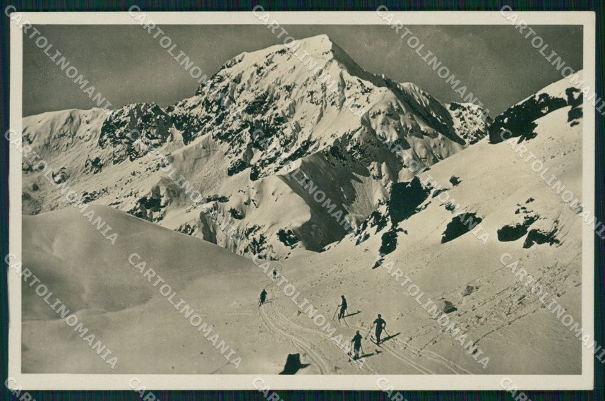 Biella Oropa Funivia Oropa Lago del Mucrone Sci Foto cartolina VK4283 – fronte