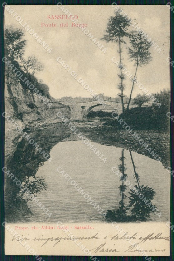 Savona Sassello cartolina VK4284 – fronte