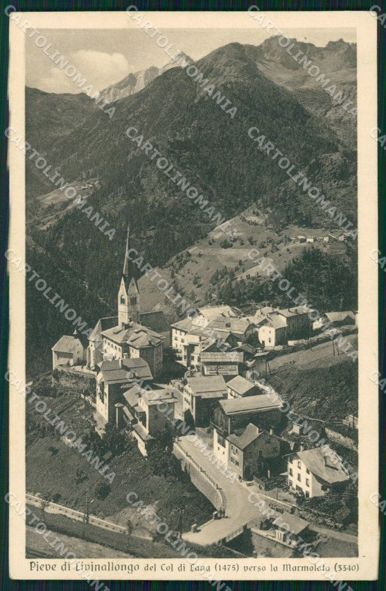 Belluno Livinallongo Del Col di Lana Pive di cartolina VK4289 – fronte