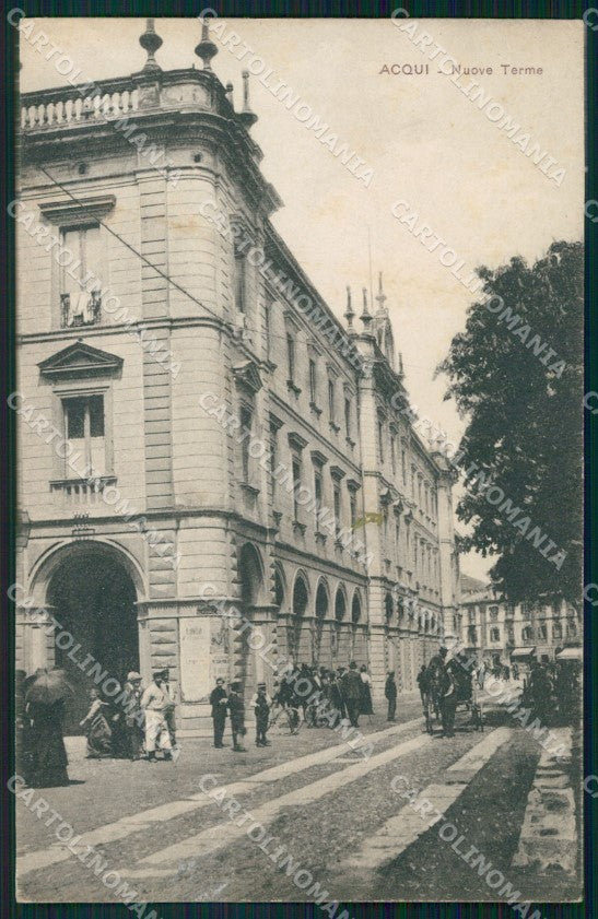 Alessandria Acqui Terme Nuove Terme cartolina VK4299 – fronte