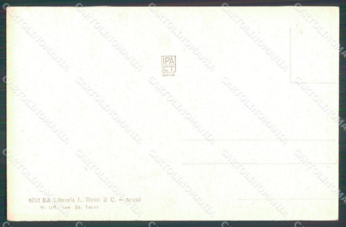 Alessandria Acqui Terme Via Vittorio Veneto cartolina VK4300 – retro