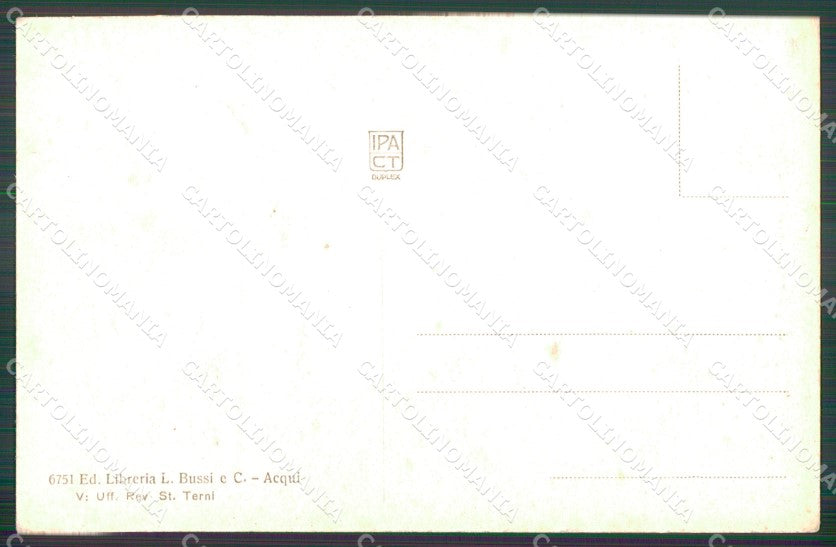 Alessandria Acqui Terme Via Garibaldi cartolina VK4301 – retro