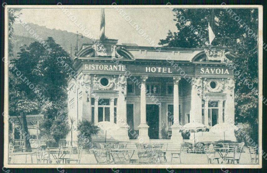 Trento città Hotel Savoia cartolina VK4316 – fronte