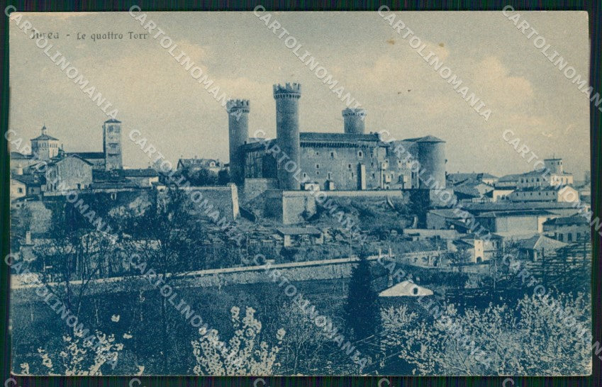 Torino Ivrea Le Quattro Torri cartolina VK4336 – fronte
