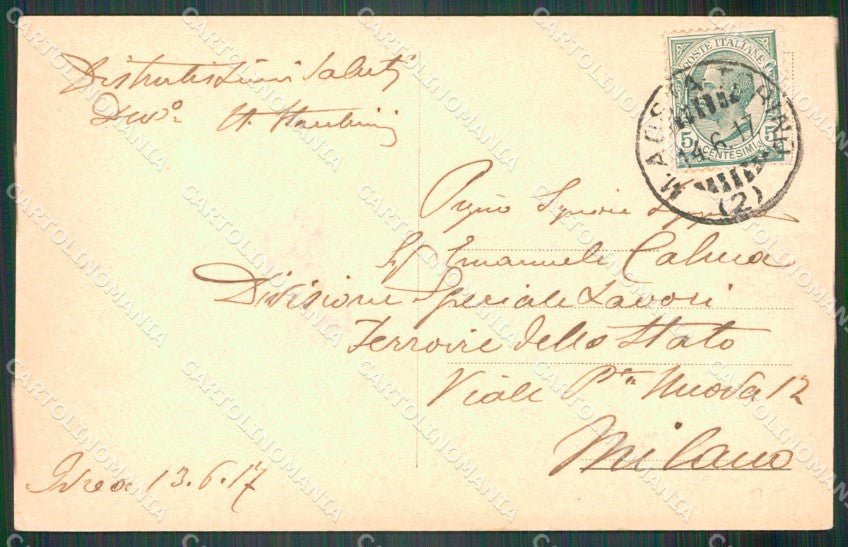 Torino Ivrea Le Quattro Torri cartolina VK4336 – retro