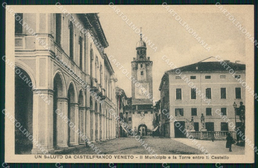 Treviso Castelfranco Veneto cartolina VK4345 – fronte