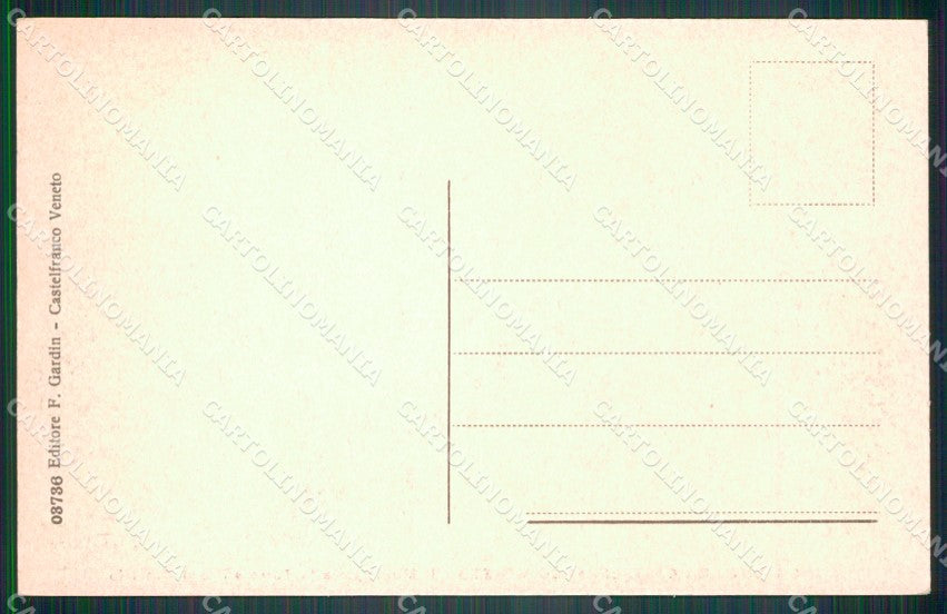 Treviso Castelfranco Veneto cartolina VK4345 – retro