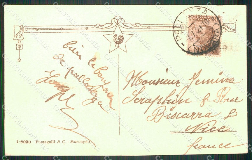 Verbania Pallanza Lago Maggiore cartolina VK4350 – retro
