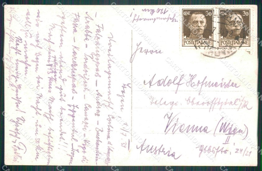 Bolzano città Foto cartolina VK4360 – retro