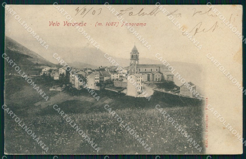 Verona Velo Veronese Panorama cartolina VK4362 – fronte