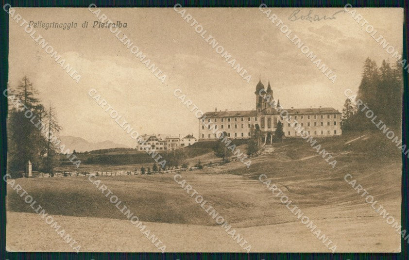 Bolzano Nova Levante Pietralba Santuario di cartolina VK4368 – fronte