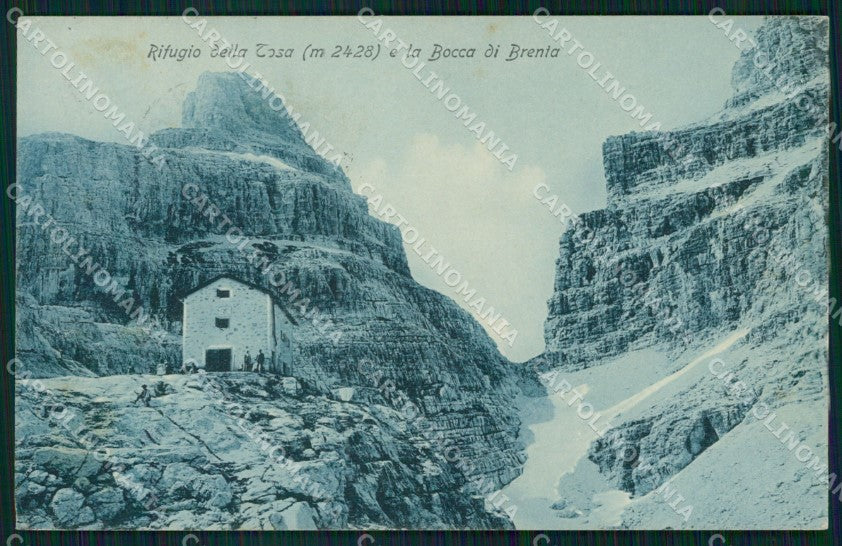 Trento San Lorenzo in Banale Rifugio Tosa cartolina VK4374 – fronte