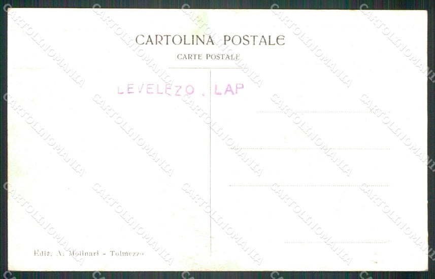 Udine Paluzza Ricovero Marinelli Monte Coglians cartolina VK4376 – retro