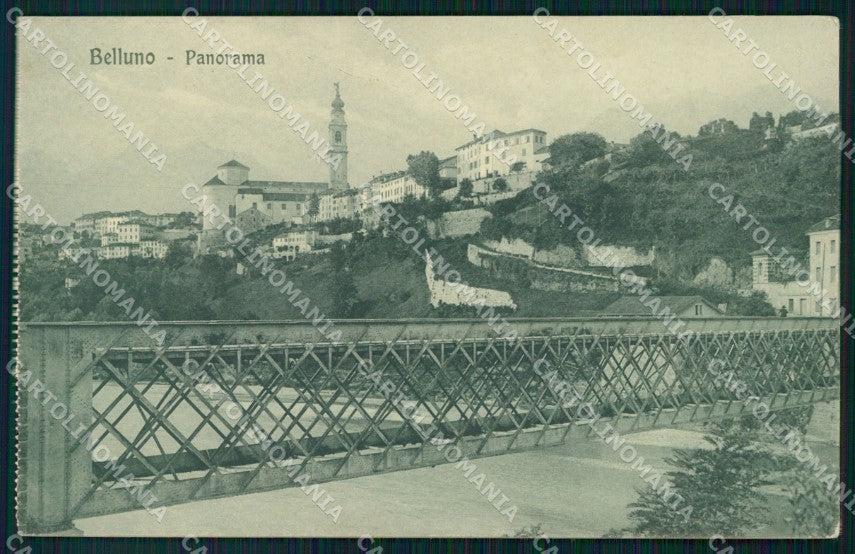 Belluno città Panorama cartolina VK4379 – fronte