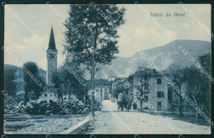 Belluno Arsiè cartolina VK4415 – fronte