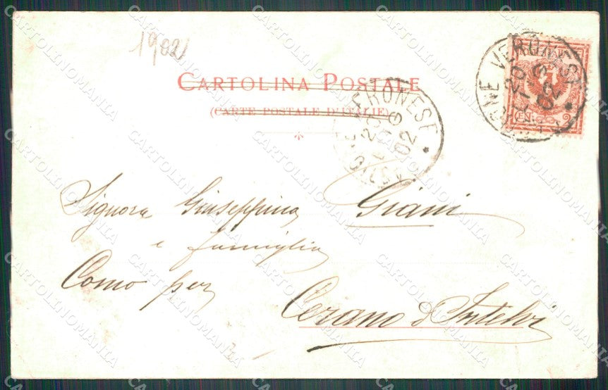 Verona San Zeno di Montagna cartolina VK4426 – retro