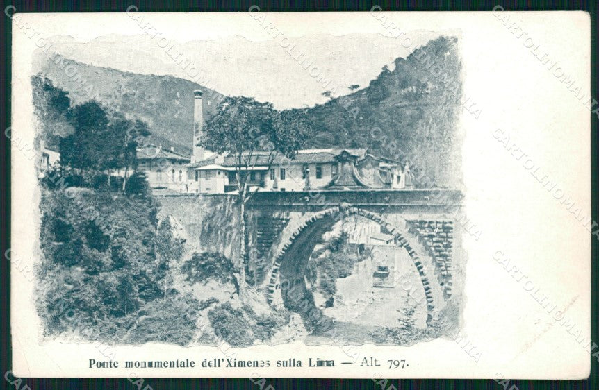 Pistoia Piteglio Ponte Monumentale Ximenes sulla Lima cartolina VK4445 – fronte