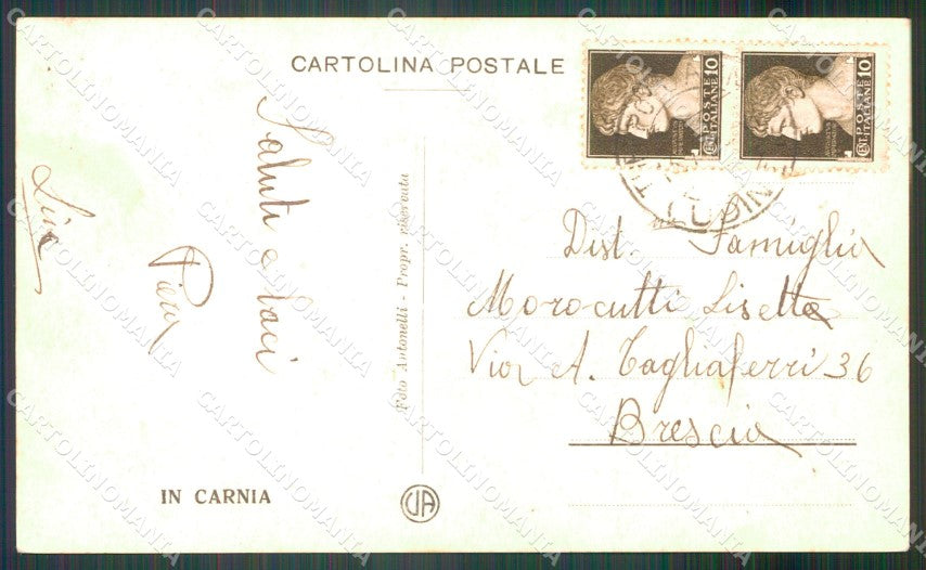 Udine Carnia Costumi Foto cartolina VK4452 – retro