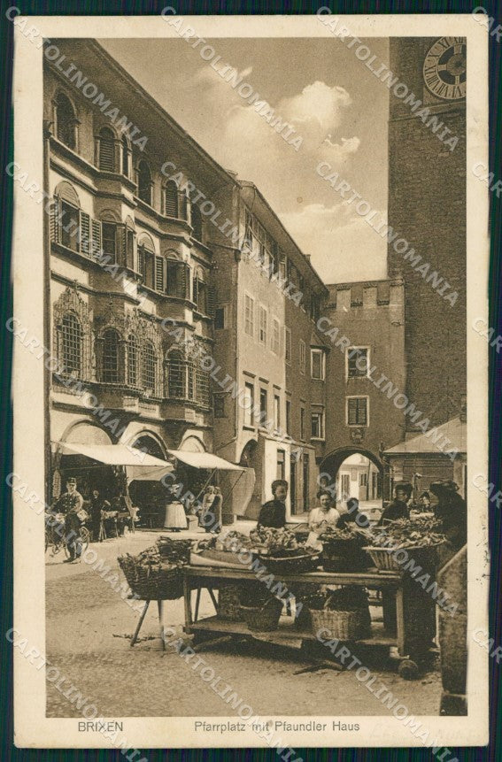 Bolzano Bressanone Mercato cartolina VK4489 – fronte