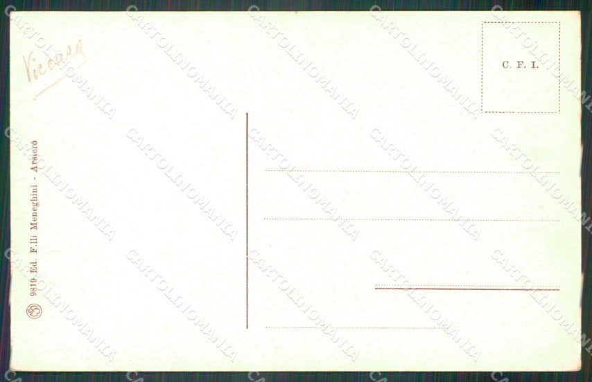 Vicenza Piovene Panorama cartolina VK4494 – retro