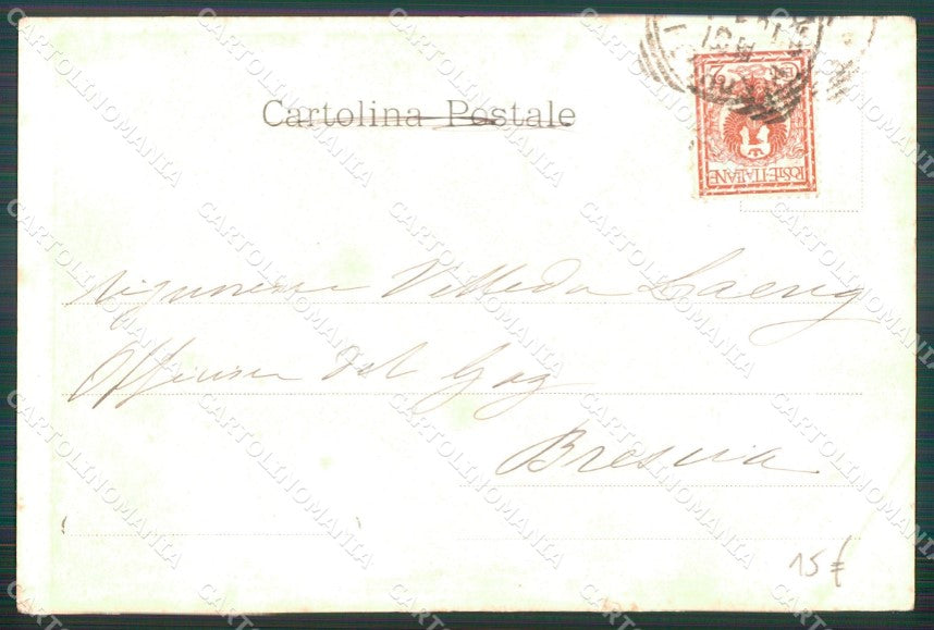 Bologna città Costumi cartolina VK4537 – retro