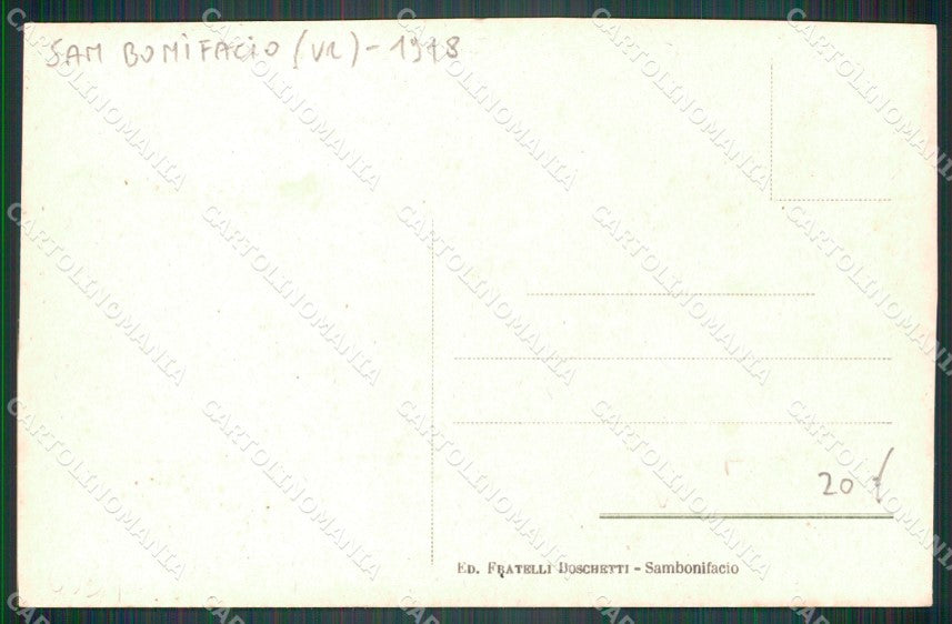 Verona San Bonifacio Saluti da cartolina VK4542 – retro