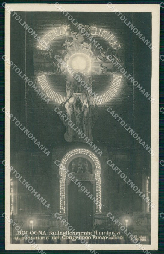 Bologna città Congresso Eucaristico Foto cartolina VK4556 – fronte