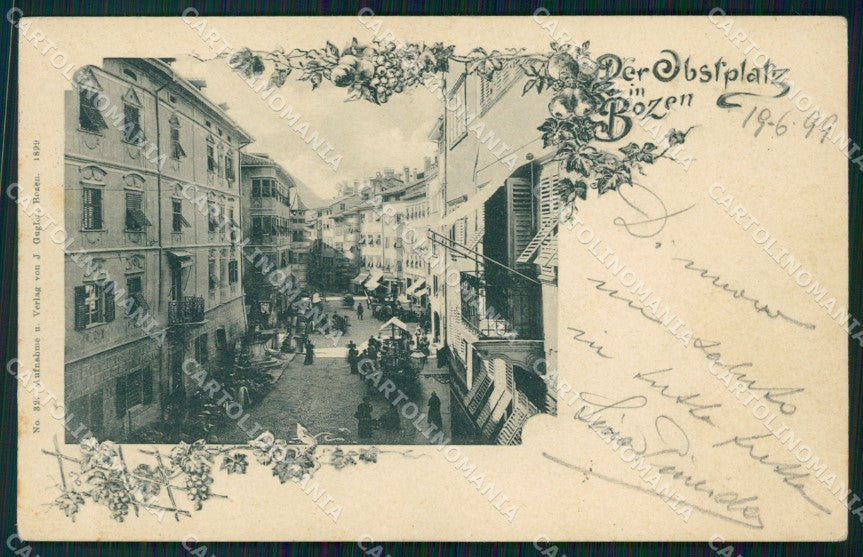 Bolzano città cartolina VK4564 – fronte