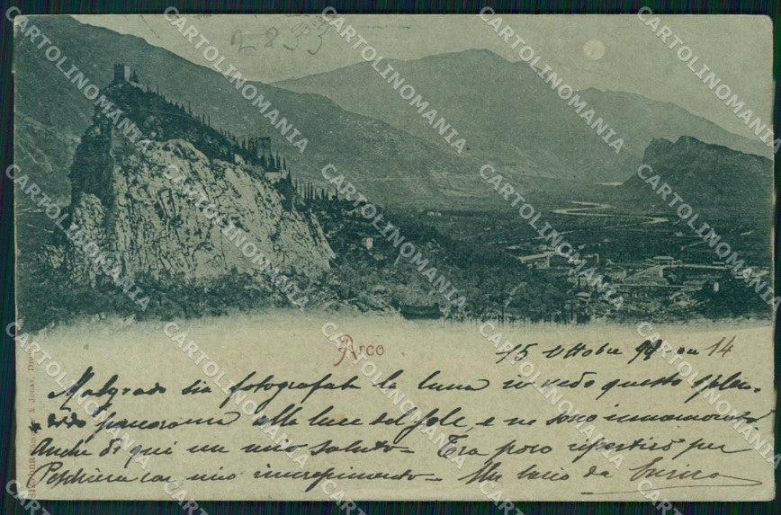 Trento Arco Chiaro di Luna cartolina VK4575 – fronte