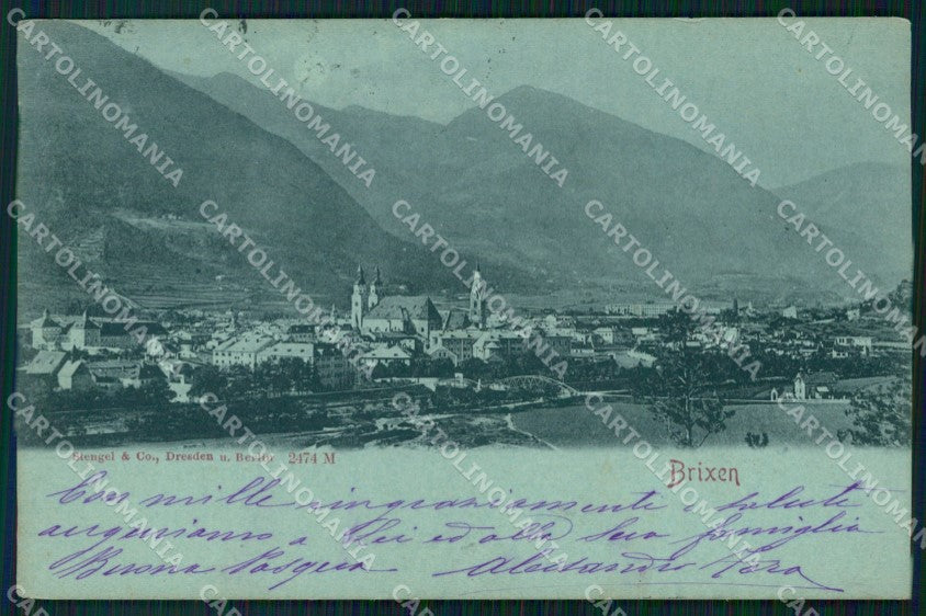 Bolzano Brixen Bressanone Chiaro di Luna cartolina VK4576 – fronte