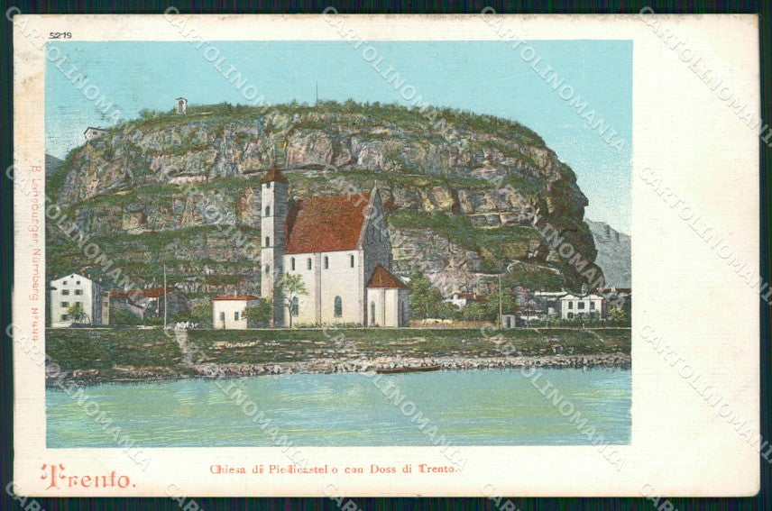 Trento città Chiesa di Piedicastello cartolina VK4610 – fronte