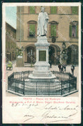 Prato città Piazza Municipio cartolina VK4620 – fronte