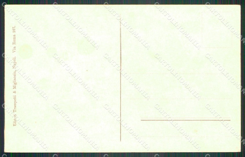 Napoli Capri Barche cartolina VK4628 – retro