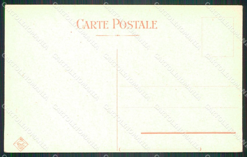 Napoli città Eruzione Vesuvio Battello cartolina VK4629 – retro